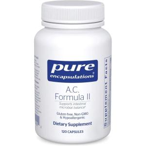 Pure Encapsulations A.C. Formula II | Hypoallergenic Dietary Supplement to Promote Healthy Balance | 120 Capsules