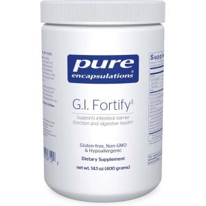 Pure Encapsulations G.I. Fortify – Supports Function, Microflora Balance, Cellular Health & Detoxification of G.I. Tract – with Slippery Elm Bark – 14.1 Oz