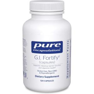 Pure Encapsulations G.I. Fortify (Capsules) | Supports G.I. Function, Motility and Detoxification | 120 Capsules