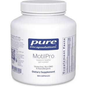 Pure Encapsulations MotilPro | Hypoallergenic Dietary Supplement to Promote Healthy Gut Motility* | 180 Capsules