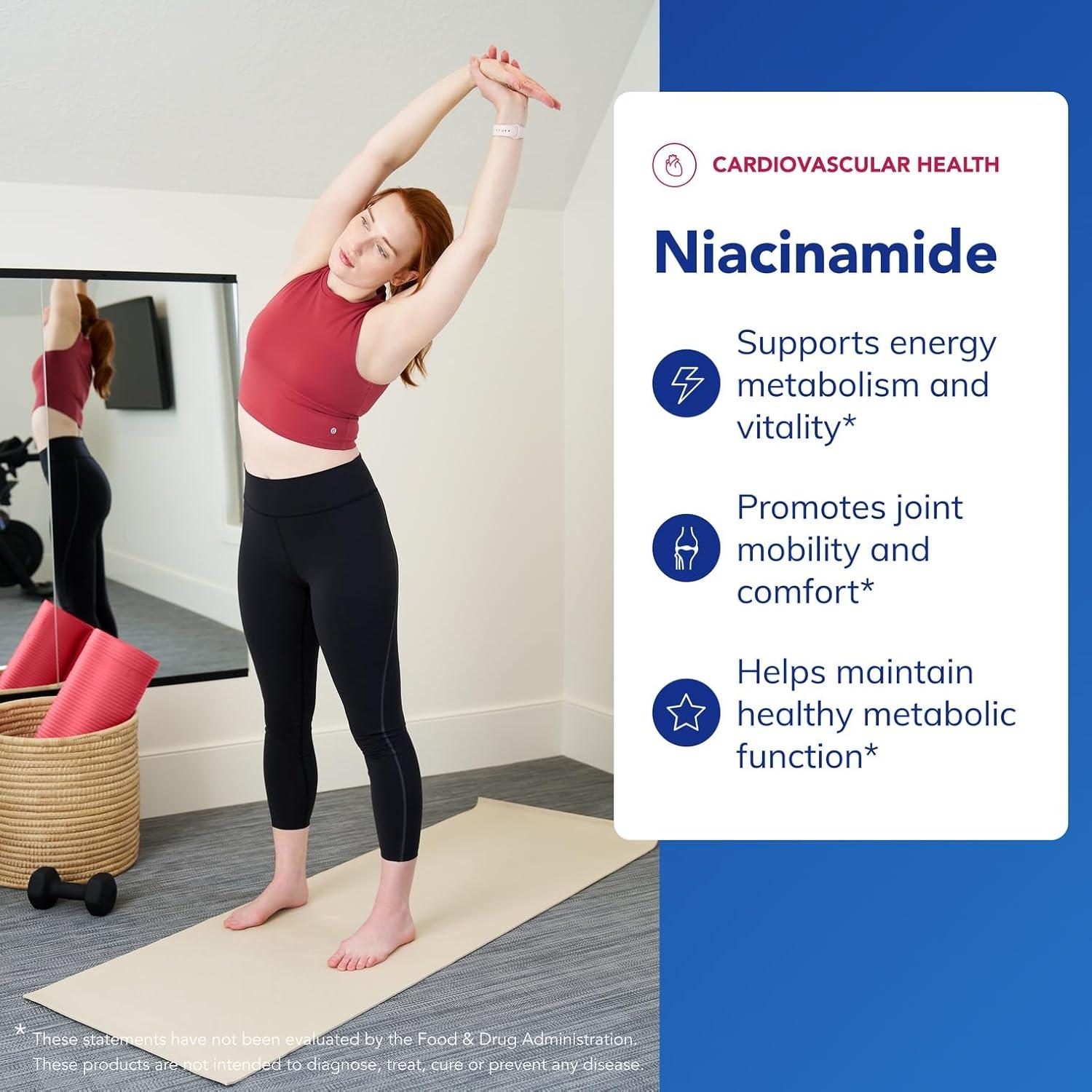image:imagePure Encapsulations Niacinamide Vitamin B3 Supplement to Support Energy Metabolism Joint Mobility and Metabolic Function 90 Capsules90 Count Pack of 1