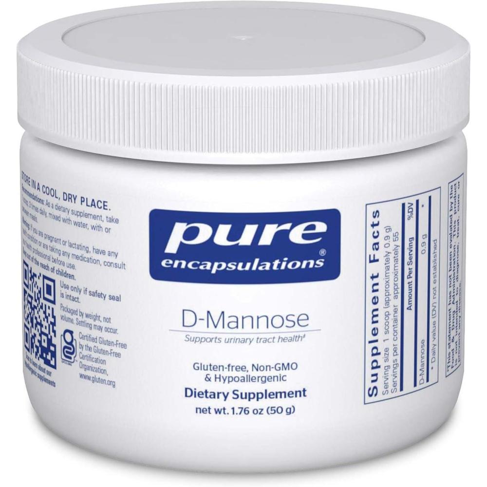 image:imagePure Encapsulations DMannose Powder for Urinary Tract Support Urinary Tract Support amp Bladder Health Easy Dissolve Powder NonGMO amp Vegan 35 oz176 Ounce Pack of 1
