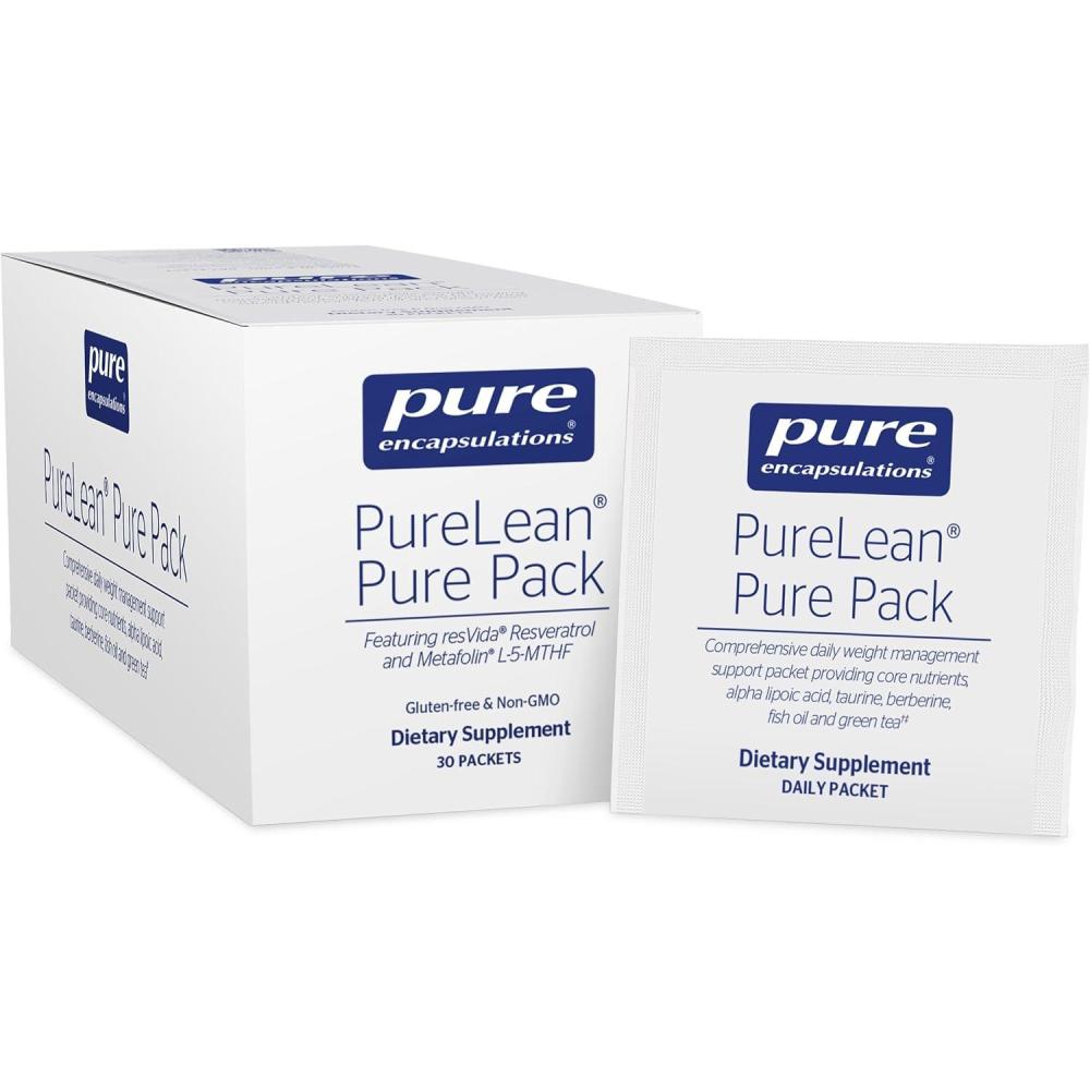 image:imagePure Encapsulations PureLean Pure Pack Dietary Support for Healthy Carbohydrate Metabolism 30 Packets