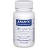 Pure Encapsulations Manganese (Aspartate/Citrate) | Hypoallergenic Trace Mineral Supplement for Connective Tissue and Bones | 60 Capsules(60 Count (Pack of 1))