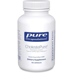 Pure Encapsulations CholestePure | Supplement to Support Cardiovascular Health, Enzyme Function, and Lipid Metabolism* | 90 Capsules(90 Count (Pack of 1))