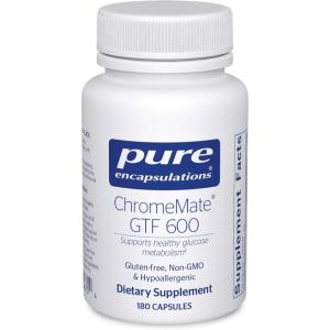 Pure Encapsulations ChromeMate GTF 600 | Supplement for Metabolism and Lean Muscle* | 180 Capsules