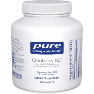 Pure Encapsulations Cranberry NS | Hypoallergenic Supplement to Support Urinary Tract Health | 90 Capsules(180 Count (Pack of 1))