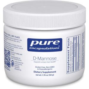 Pure Encapsulations D-Mannose Powder – for Urinary Tract Support – Urinary Tract Support & Bladder Health* – Easy Dissolve Powder – Non-GMO & Vegan – 3.5 oz(1.76 Ounce (Pack of 1))