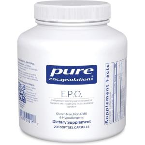Pure Encapsulations E.P.O. (Evening Primrose Oil) | Hypoallergenic Dietary Supplement Containing 9% GLA | 250 Softgel Capsules(250 Count (Pack of 1))