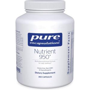 Pure Encapsulations Nutrient 950 | Multivitamin Mineral Supplement to Support Physiological Functions and a Healthy Lifestyle* | 360 Capsules(360 Count (Pack of 1))