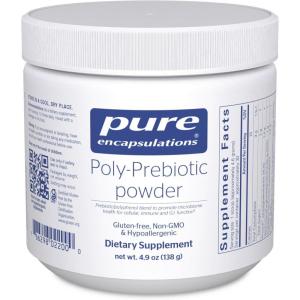 Pure Encapsulations Poly-Prebiotic Powder | Targets Akkermansia Muciniphila to Support GI Barrier Function | 4.9 Ounces