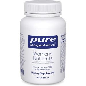 Pure Encapsulations Women’s Nutrients – Multivitamin & Mineral Complex for Women – Essential Daily Support for Energy, Hormones & Cellular Health* – 60 Capsules
